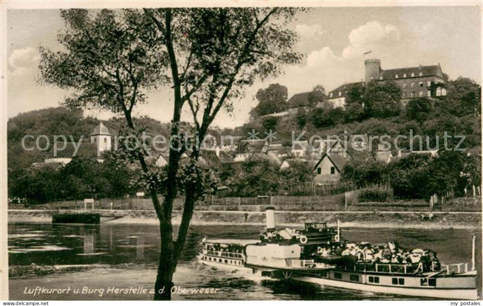 73692017 Herstelle Weser Burg Herstelle Weserpartie Herstelle Weser - Beverungen