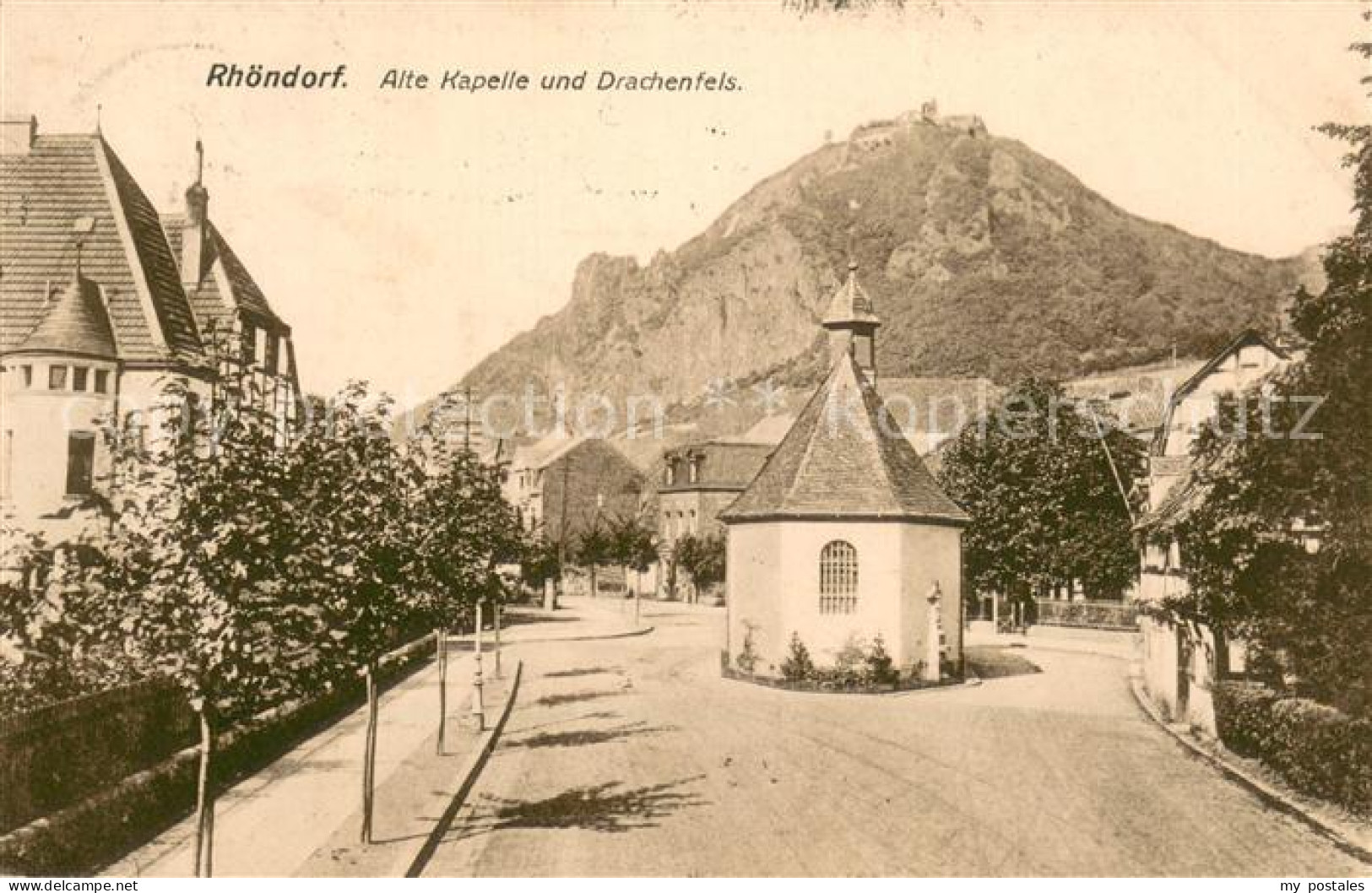 73691975 Rhoendorf Kapelle Und Drachenfels Rhoendorf - Bad Honnef