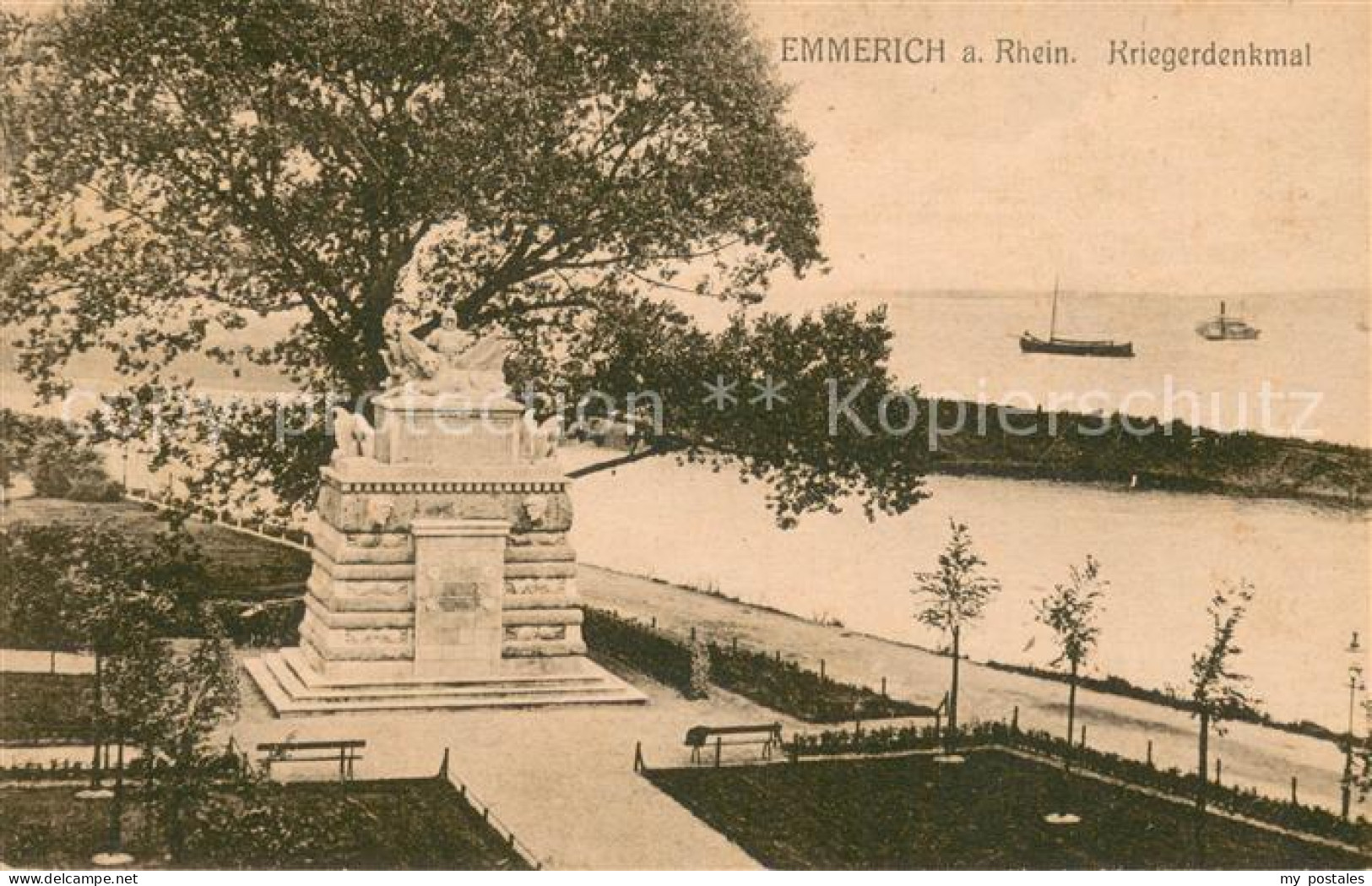 73691771 Emmerich Rhein Kriegerdenkmal Emmerich Rhein - Emmerich