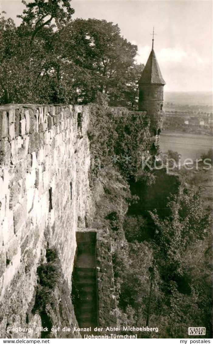 73691764 Siegburg Blick Auf Kanzel Der Abtei Michaelsberg Johannis-Tuermchen Sie - Siegburg