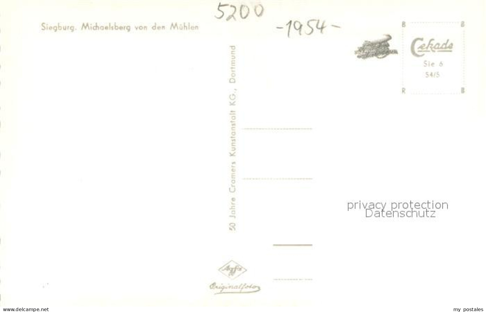 73691762 Siegburg Abtei Michaelsberg Von Den Muehlen Aus Gesehen Siegburg - Siegburg