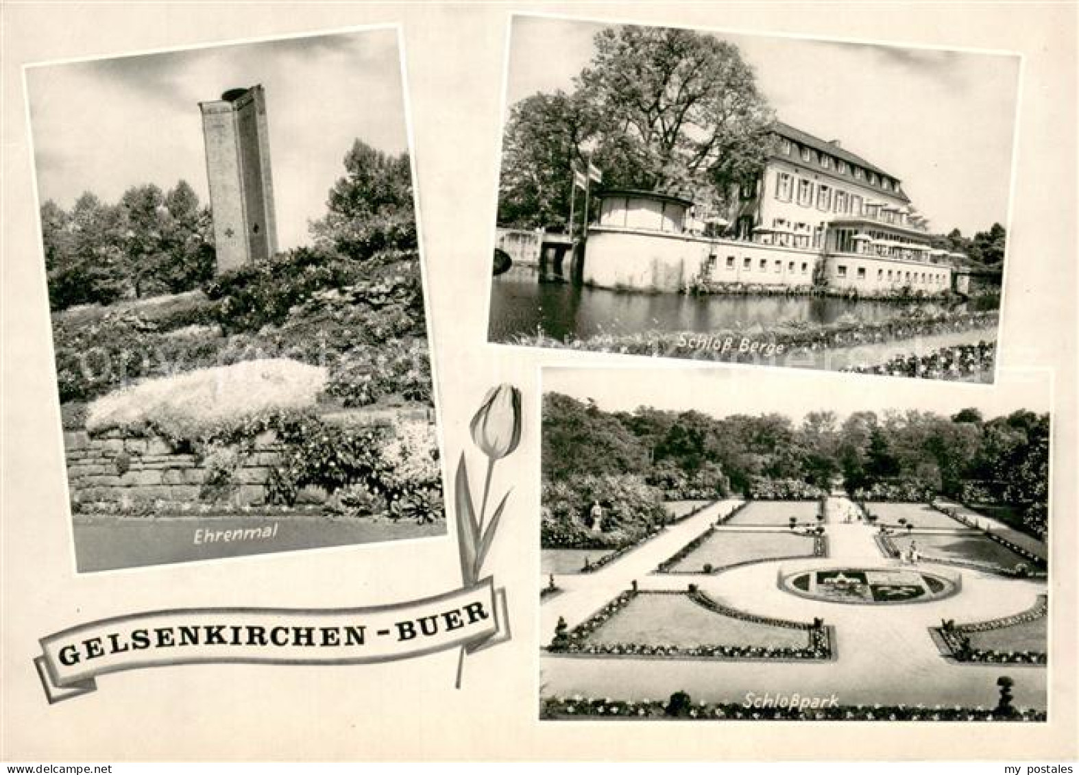 73691719 Buer Gelsenkirchen Ehrenmal Schloss Berge Schlosspark Buer Gelsenkirche - Gelsenkirchen