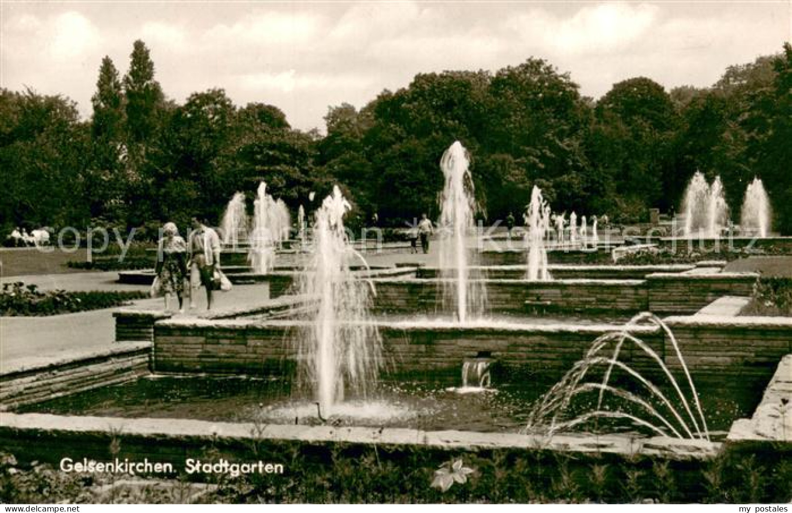 73691575 Gelsenkirchen Stadtgarten Springbrunnen Gelsenkirchen - Gelsenkirchen