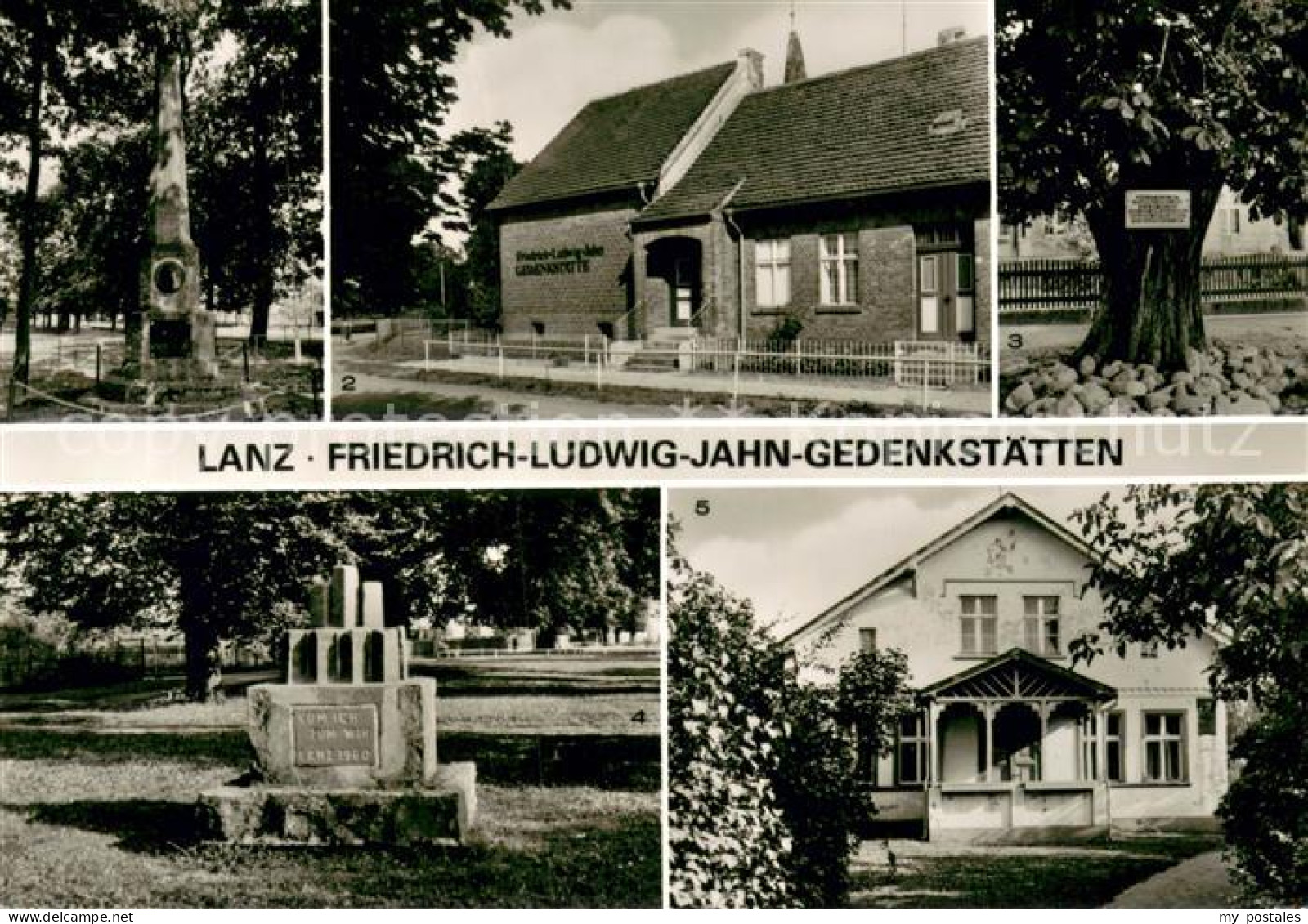 73691470 Lanz Ludwigslust Friedrich Ludwig Jahn Gedenkstaetten  - Ludwigslust