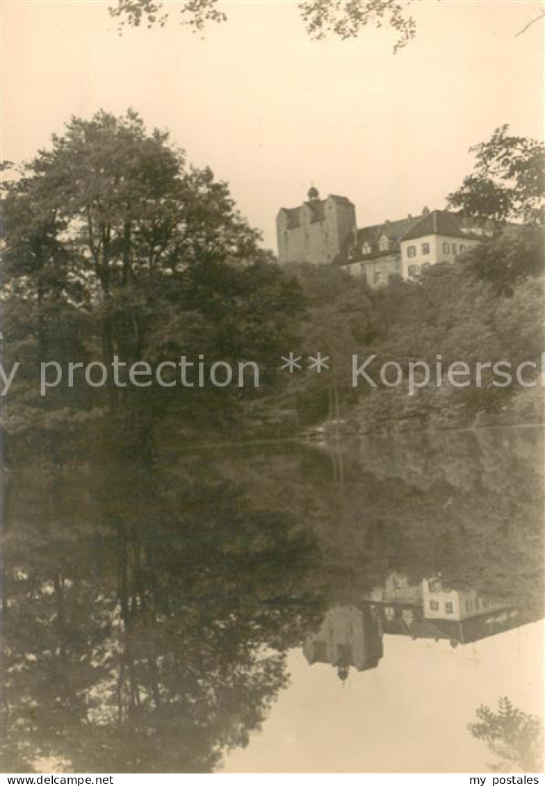 73691412 Ballenstedt Schloss Wasserspiegelung Ballenstedt - Ballenstedt