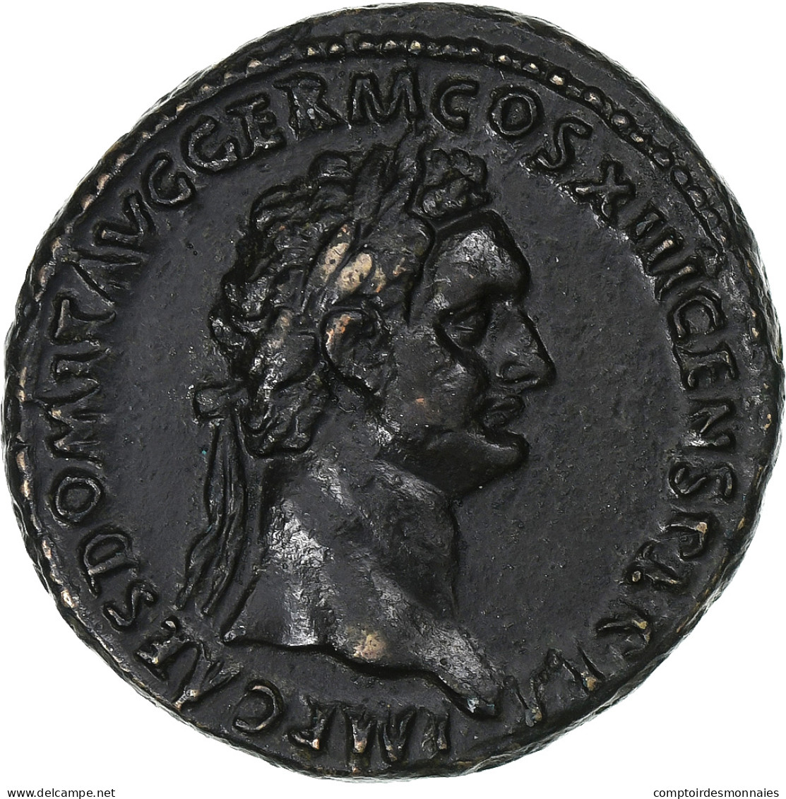 Domitien, As, 87, Rome, Bronze, SUP, RIC:544 - Die Flavische Dynastie (69 / 96)