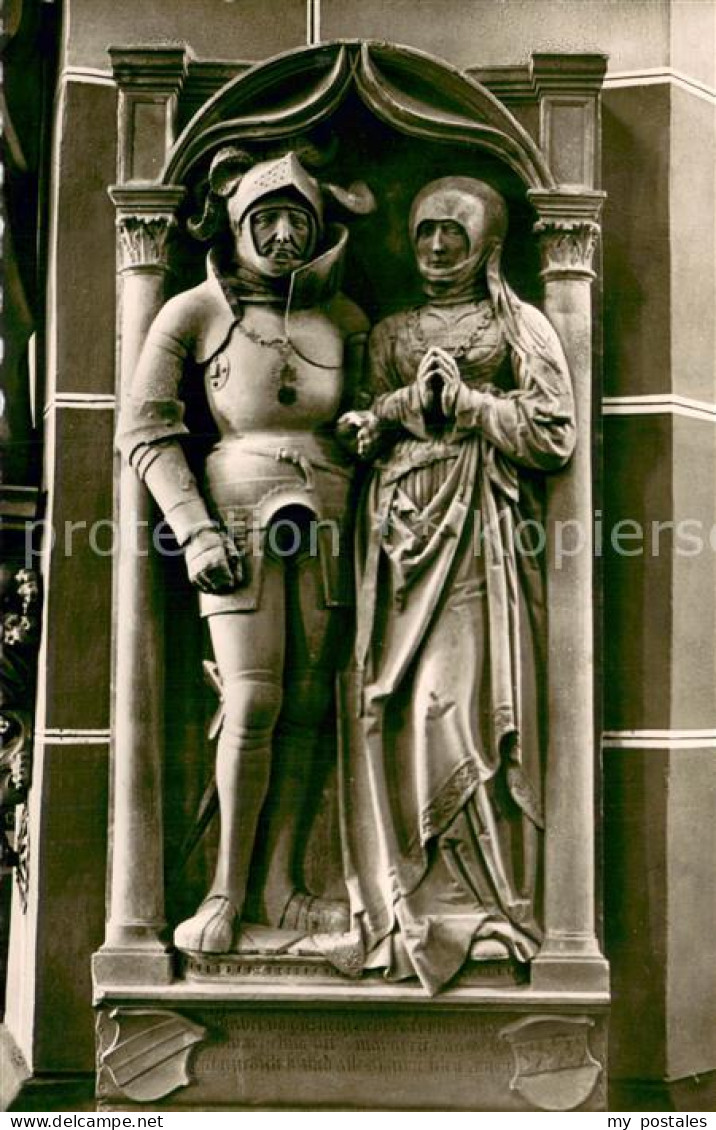 73691187 Oberwesel Rhein Liebfrauenkirche Ehepaar Von Ottenstein Statue Oberwese - Oberwesel