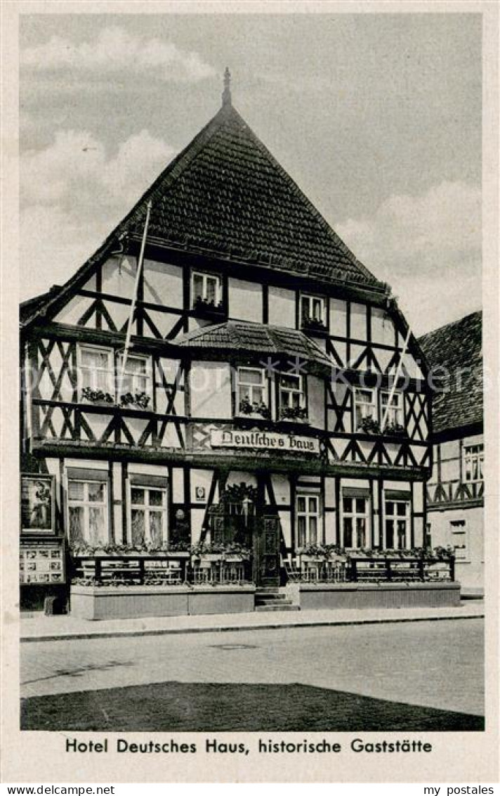 73691115 Gardelegen Hotel Deutsches Haus Historische Gaststaette Fachwerkhaus Ga - Gardelegen