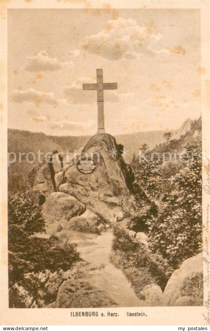 73691080 Ilsenburg Harz Ilsestein Gipfelkreuz Felsen Ilsenburg Harz - Ilsenburg