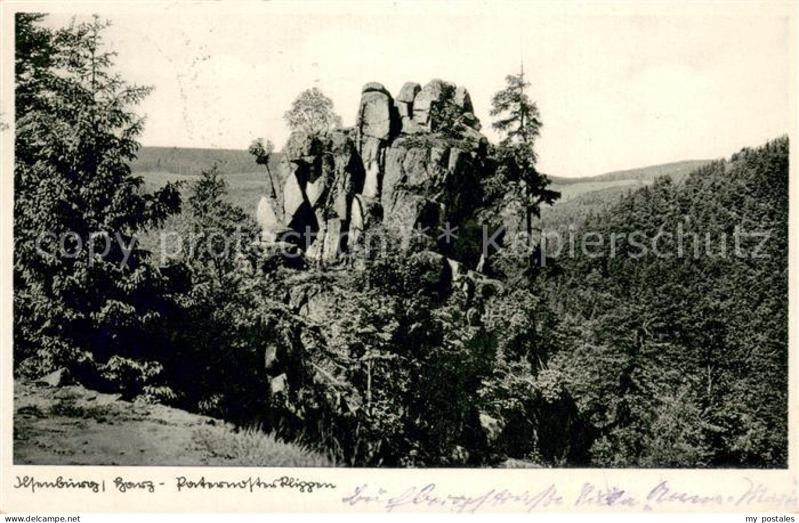 73691078 Ilsenburg Harz Paternosterklippe Harzklippen Felsen Natur Ilsenburg Har - Ilsenburg