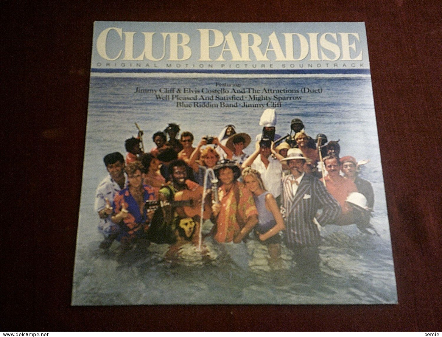 CLUB PARADISE //  JIMMY CLIFF &  ELVIS COSTELLO - Soundtracks, Film Music