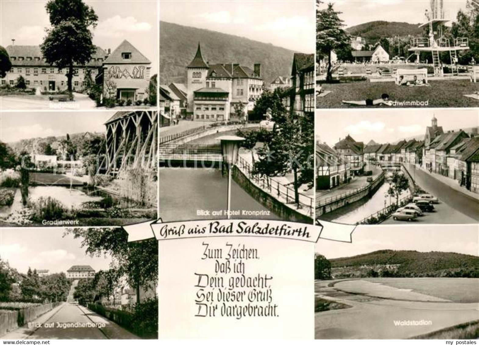 73690824 Bad Salzdetfurth Baehaus Gradierwerk Jugendherberge Hotel Kronprinz Sch - Bad Salzdetfurth