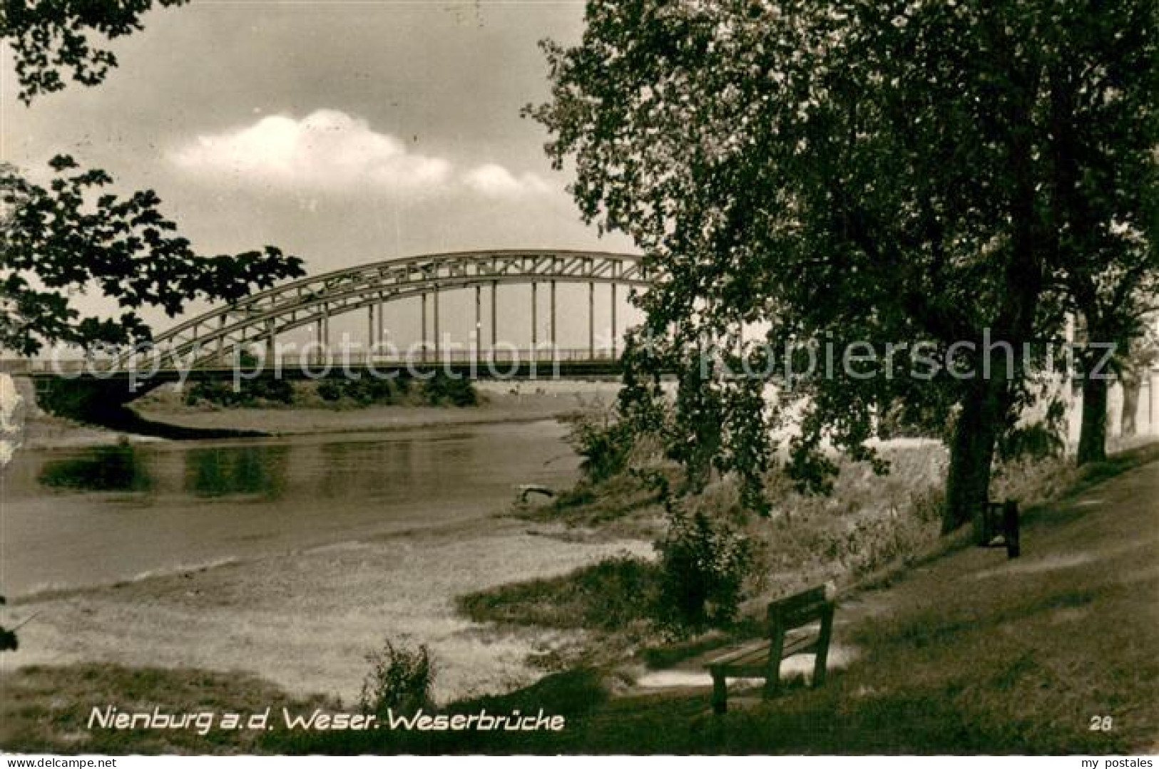 73690607 Nienburg Weser Weserbruecke Nienburg Weser - Nienburg