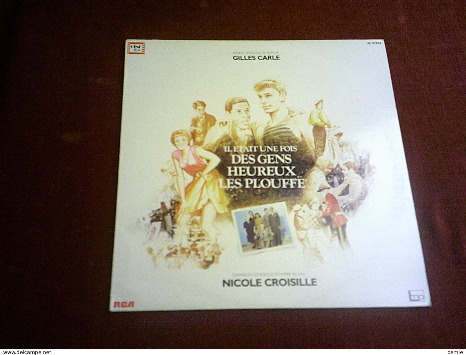 IL ETAIT UNE FOIS DES GENS HEUREUX LES PLOUFFE  GENERIQUE CHANTE PAR NICOLE CROISILLE - Soundtracks, Film Music