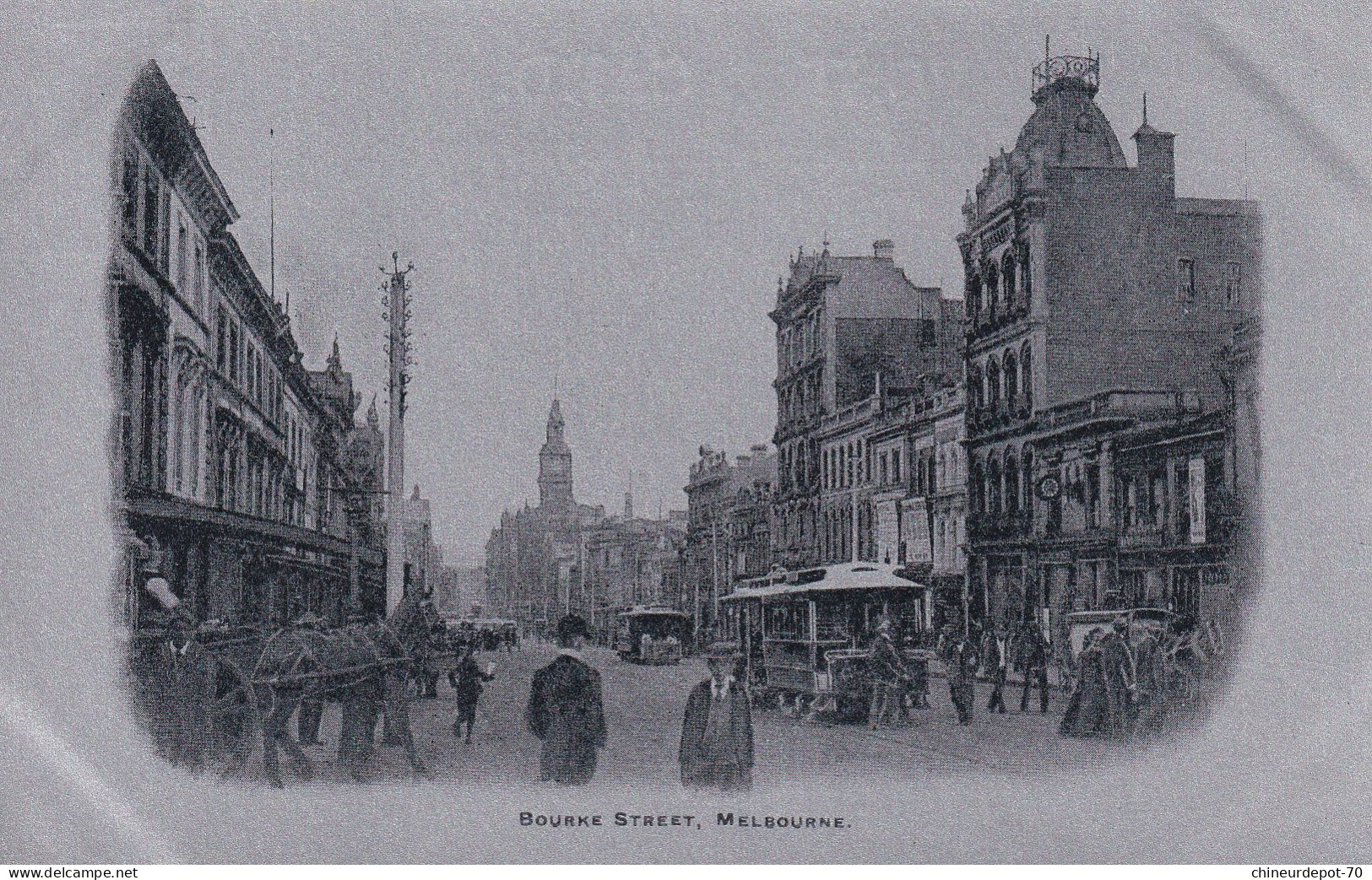 BOURKE STREET MELBOURNE Australia Australie - Melbourne