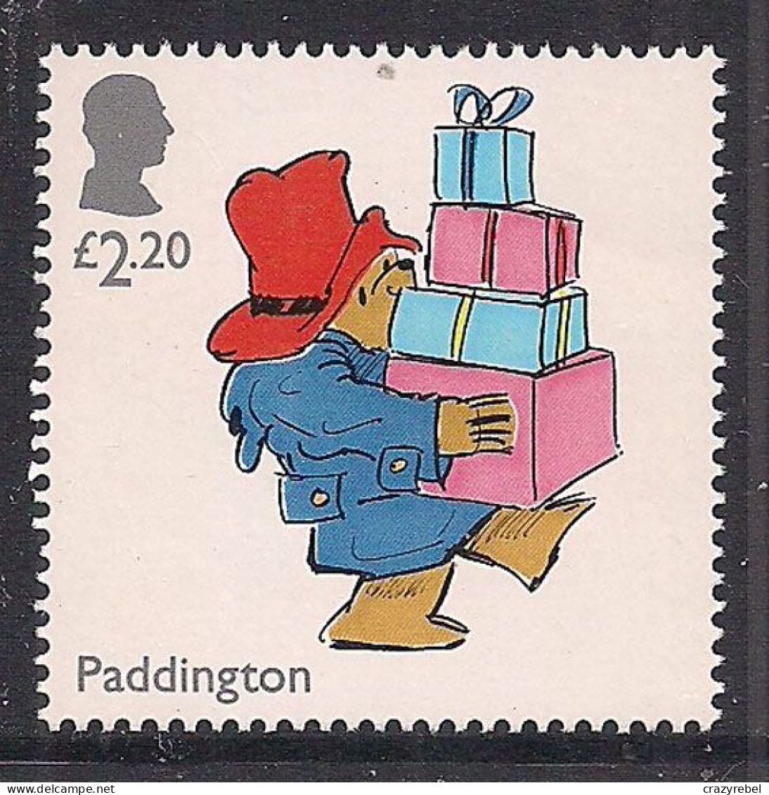 GB 2023 KC 3rd £2.20 Paddington Bear Carrying Presents Umm ( 1131 ) - Ongebruikt