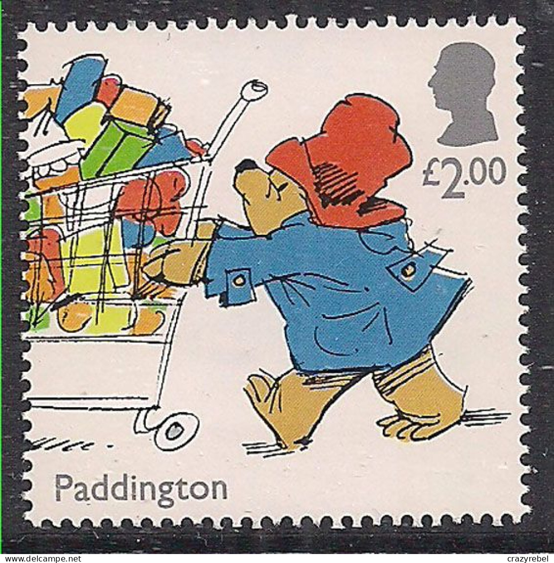 GB 2023 KC 3rd £2 Paddington Bear Pushing Shopping Trolley Umm ( 1116 ) - Neufs