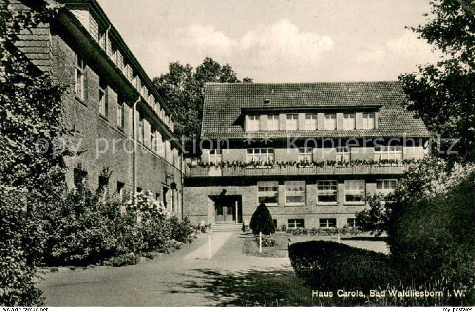 73690070 Bad Waldliesborn Erholungsheim Haus Carola Bad Waldliesborn - Lippstadt