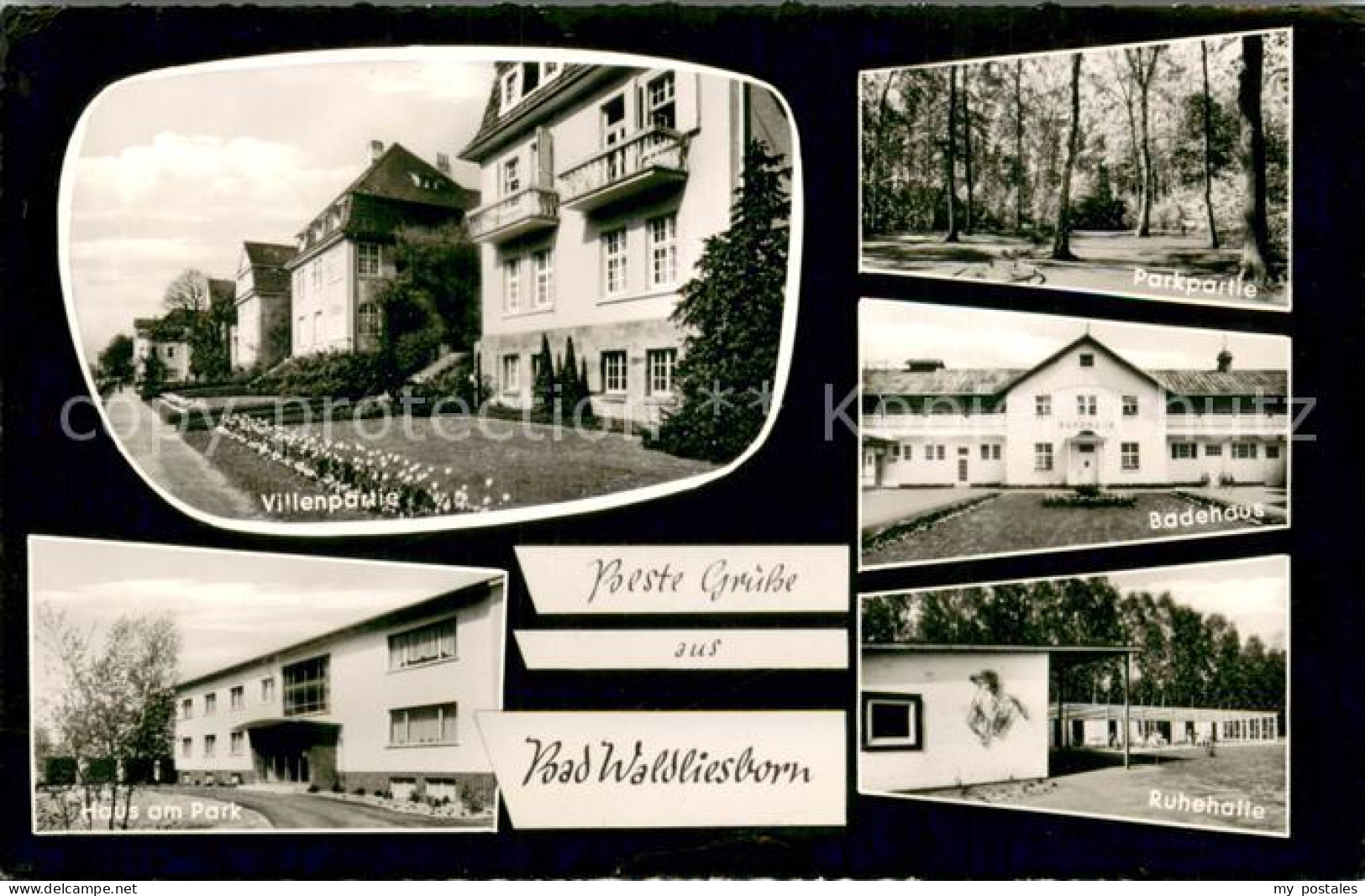 73690069 Bad Waldliesborn Villen Kurpark Badehaus Haus Am Park Ruhehalle Bad Wal - Lippstadt