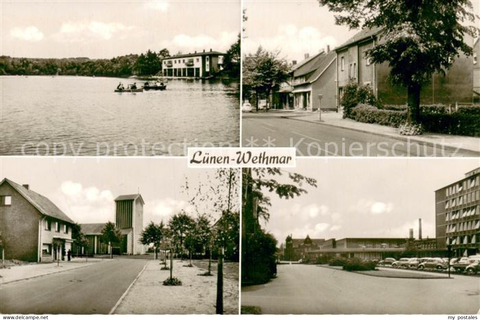 73690012 Wethmar Teilansichten Kirche Partie Am Wasser Wethmar - Luenen