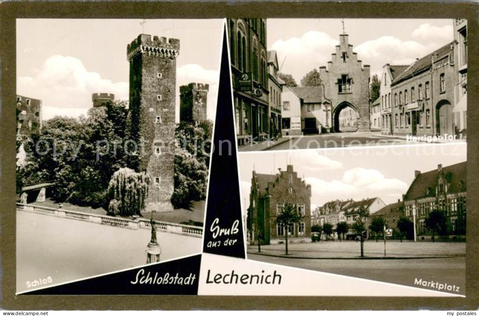 73689957 Lechenich Schloss Marktplatz Herriger Tor Lechenich - Erftstadt