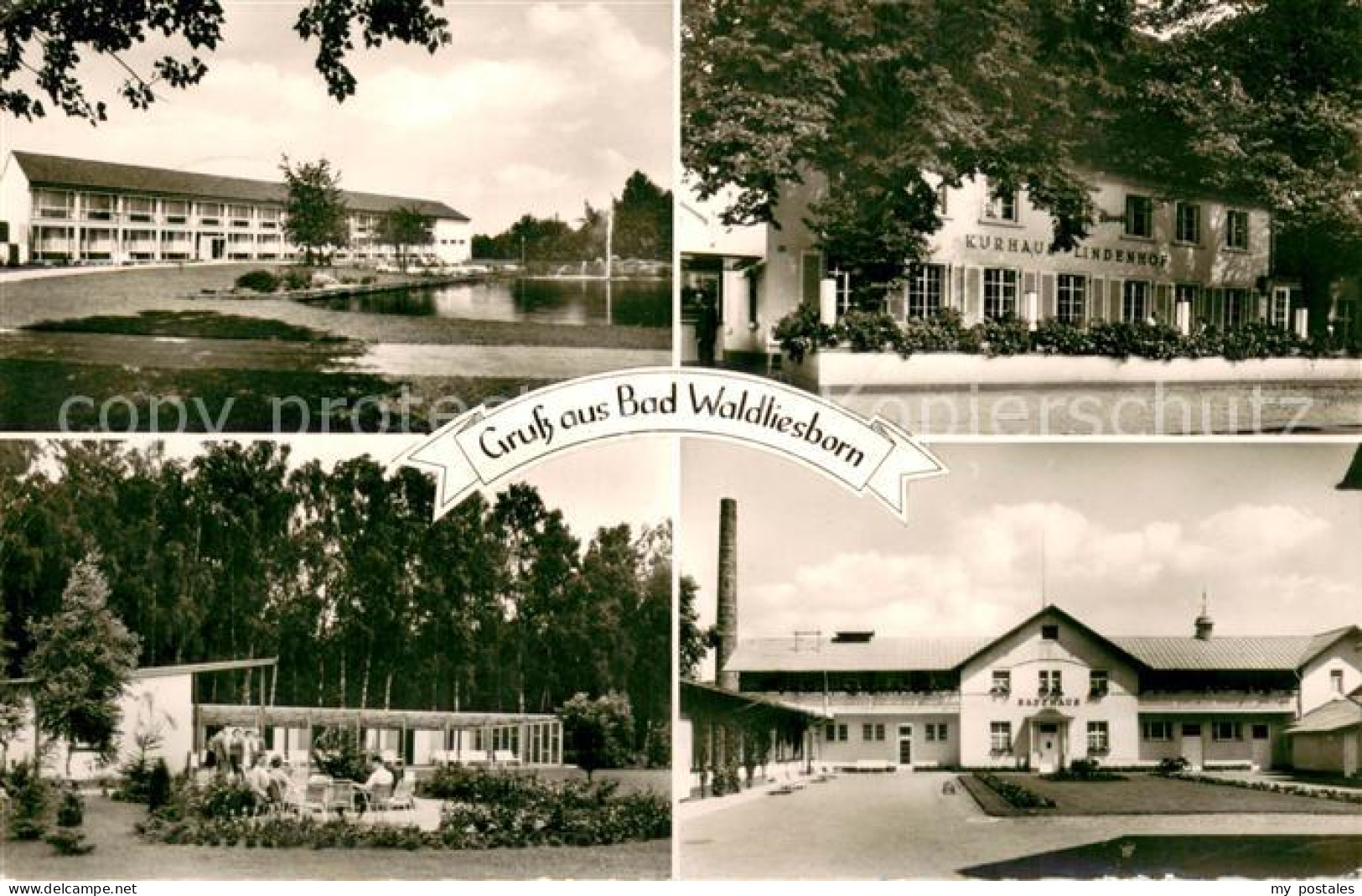 73689873 Bad Waldliesborn Kurmittelhaus Kurhaus Badehaus Badehalle Bad Waldliesb - Lippstadt