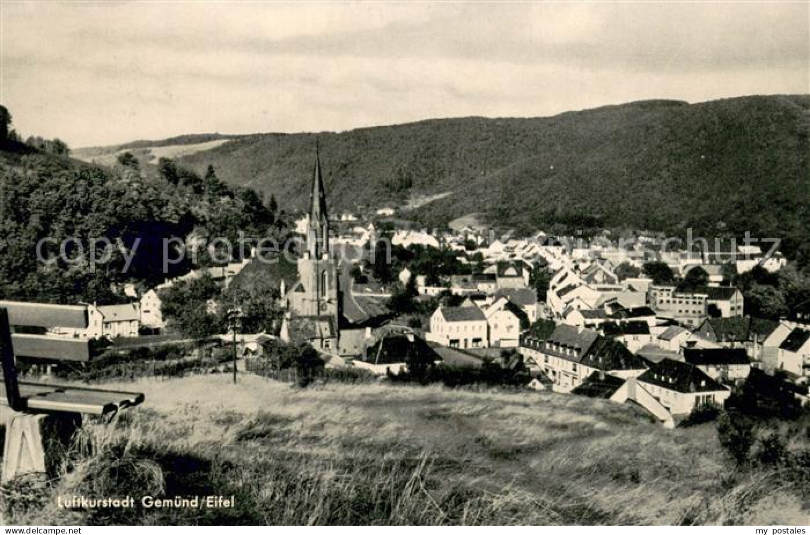 73689847 Gemuend Eifel Panorama Luftkurort Gemuend Eifel - Schleiden