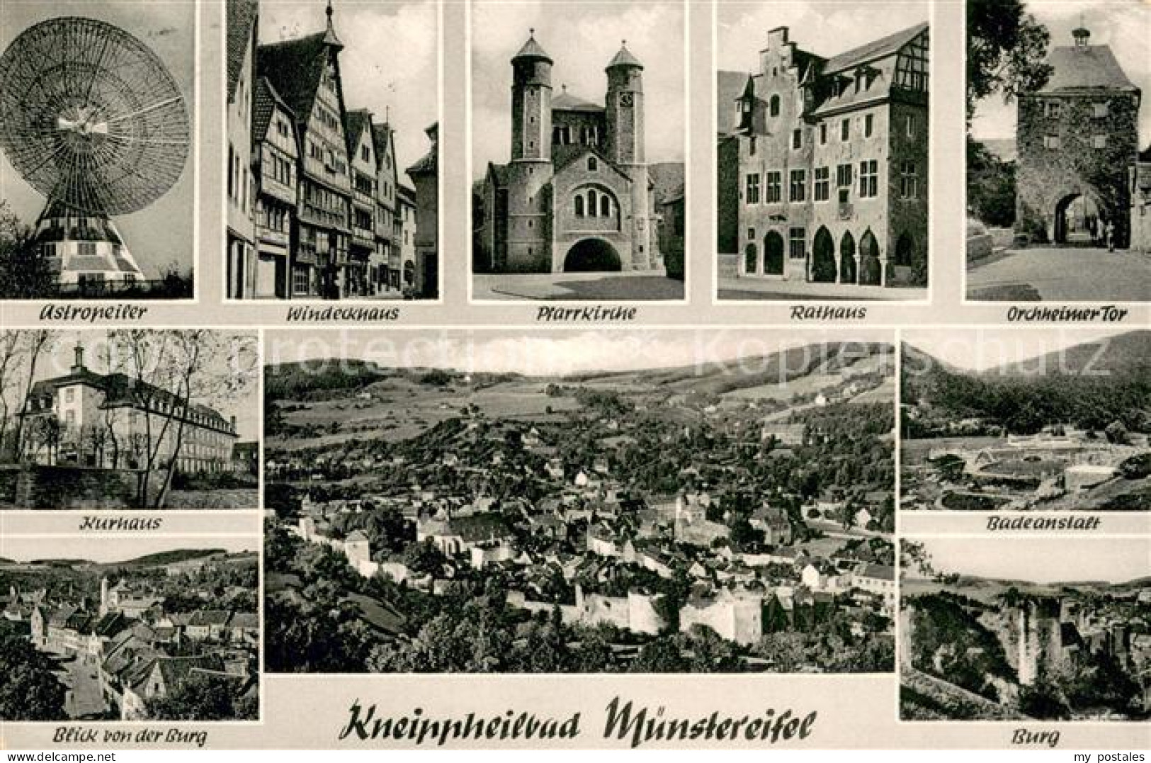 73689821 Bad Muenstereifel Astropeiler Windeckhaus Kirche Rathaus Orchheimer Tor - Bad Muenstereifel