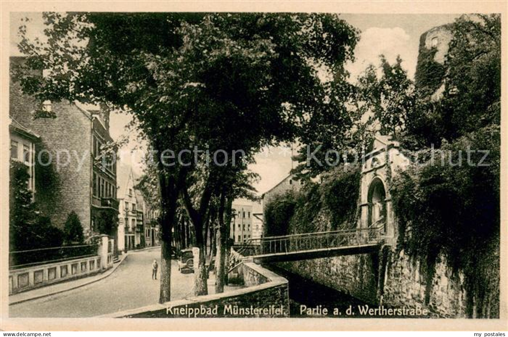 73689809 Bad Muenstereifel Partie An Der Wertherstrasse Bach Bruecke Bad Muenste - Bad Muenstereifel