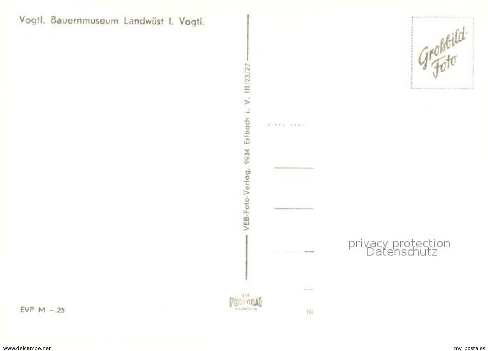 73689702 Landwuest Vogtlaendisches Bauernmuseum Landwuest - Markneukirchen