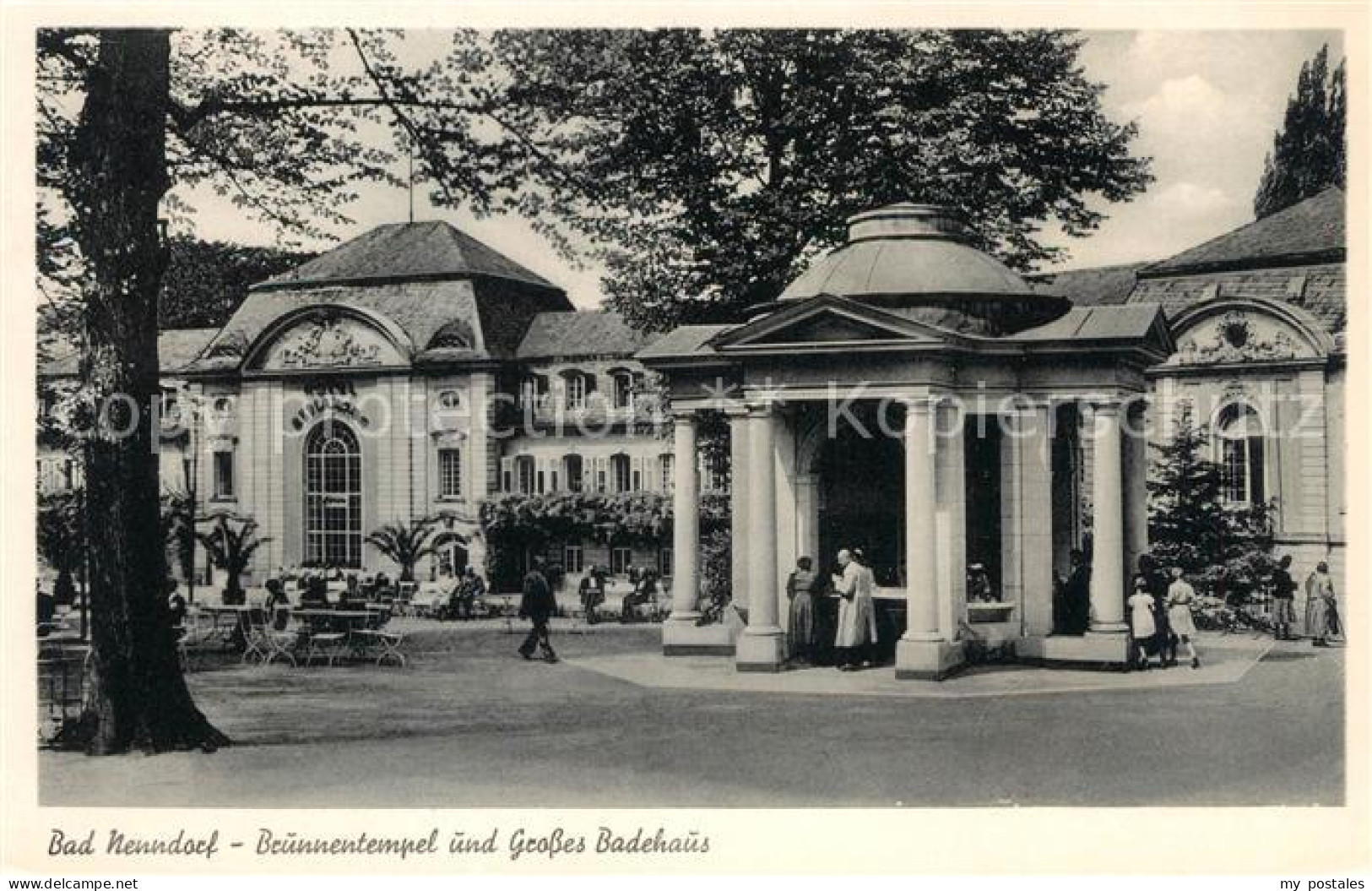 73080035 Bad Nenndorf Brunnentempel Und Grosses Badehaus Bad Nenndorf - Bad Nenndorf