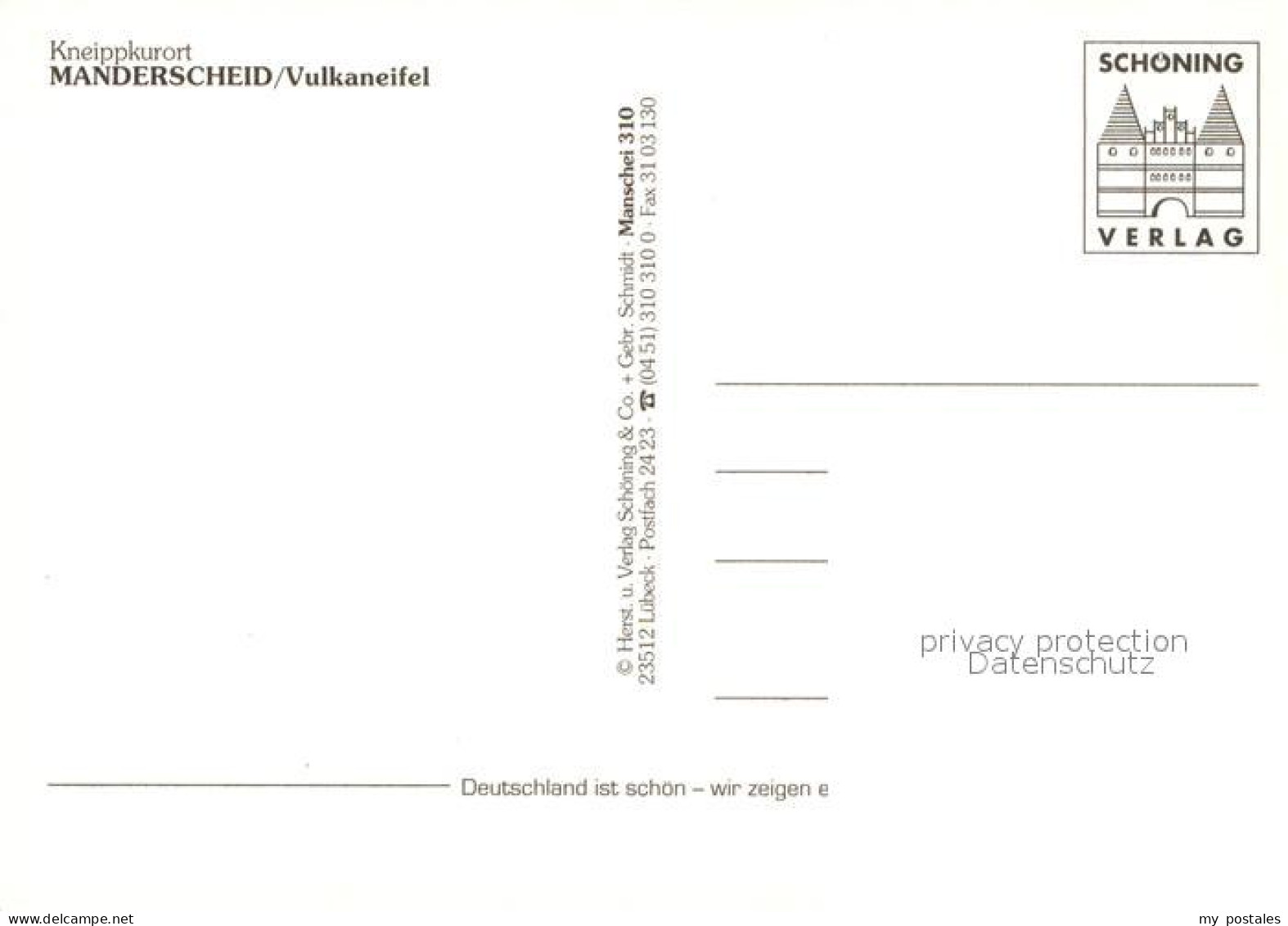 73079305 Manderscheid Eifel Fliegeraufnahme Manderscheid - Manderscheid