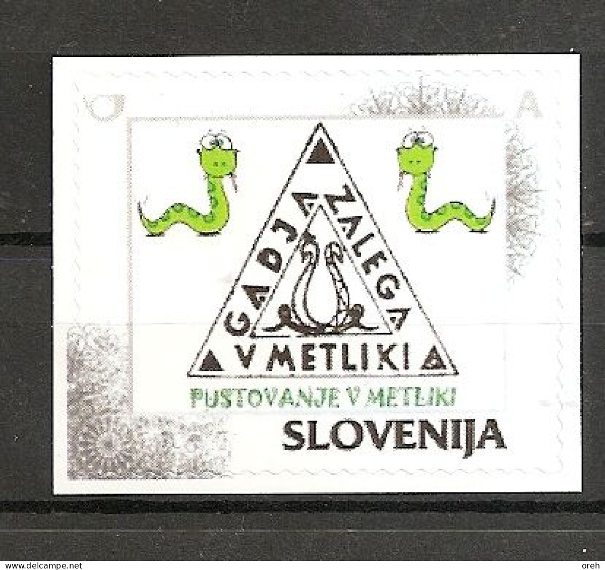 SLOVENIA 2015,CARNEVAL IN METLIKA,SNAKES,MNH, - Slangen