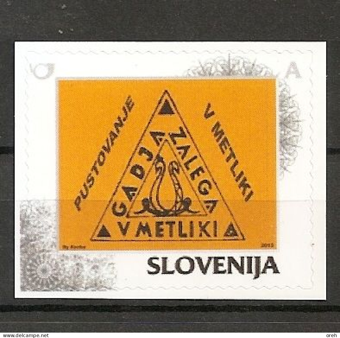 SLOVENIA 2015,CARNEVAL IN METLIKA,SNAKES,MNH, - Snakes