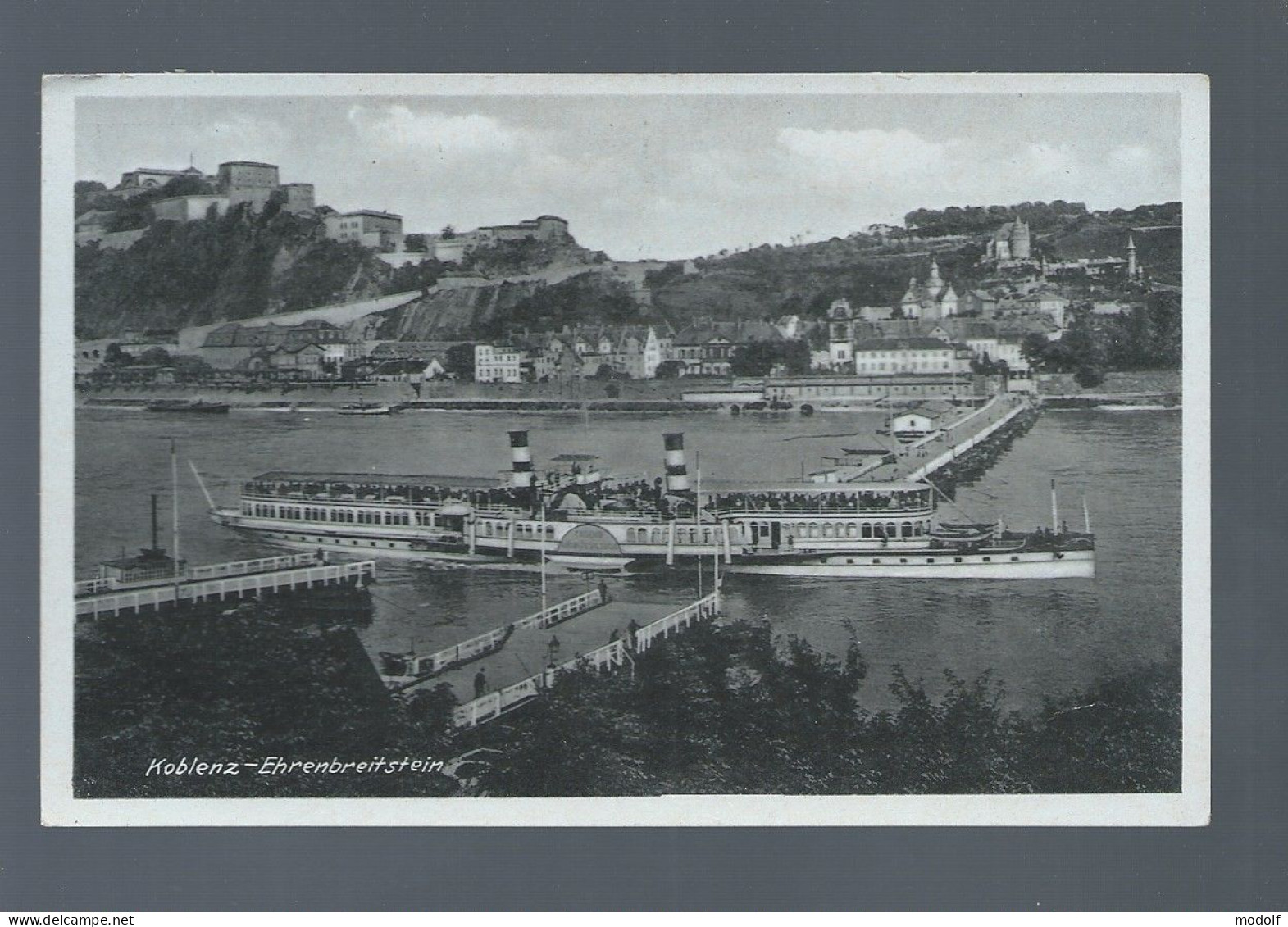 CPA - Allemagne - Koblenz - Ehrenbreitstein - Circulée En 1949 - Koblenz