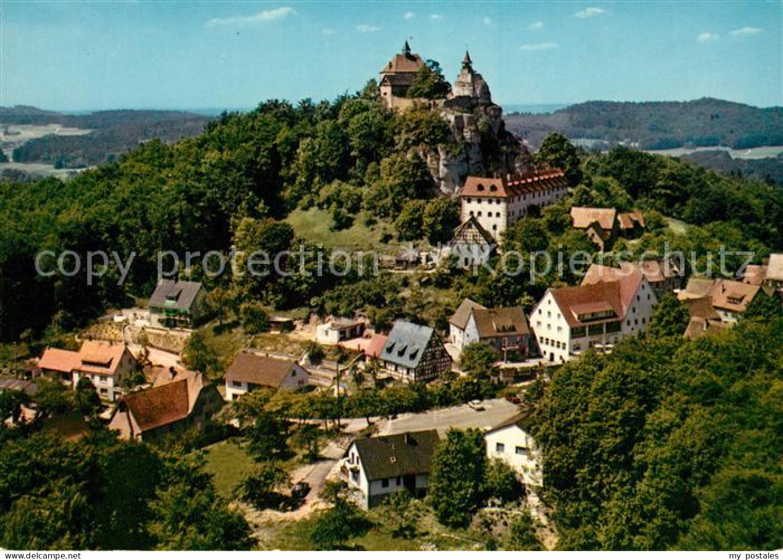 73076927 Hohenstein Hersbruck Fliegeraufnahme Altensittenbach - Hersbruck