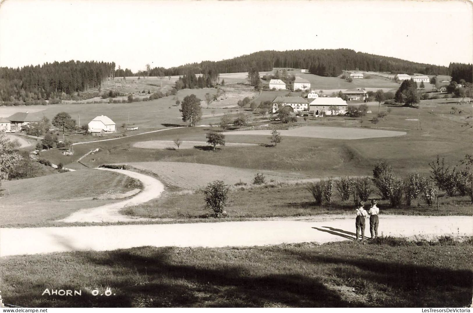 ALLEMAGNE - Ahorn - Vue Générale Du Paysage - Vue De Différents Maisons Au Loin - Carte Postale Ancienne - Coburg