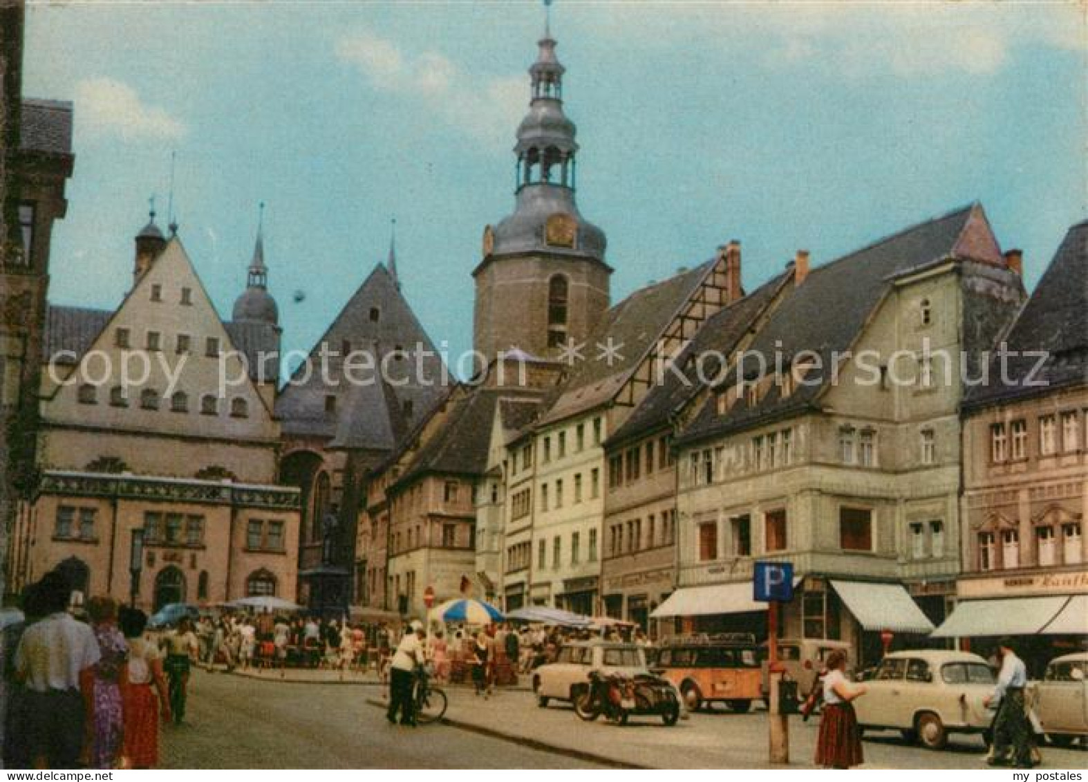 73076045 Eisleben Marktplatz Eisleben - Eisleben