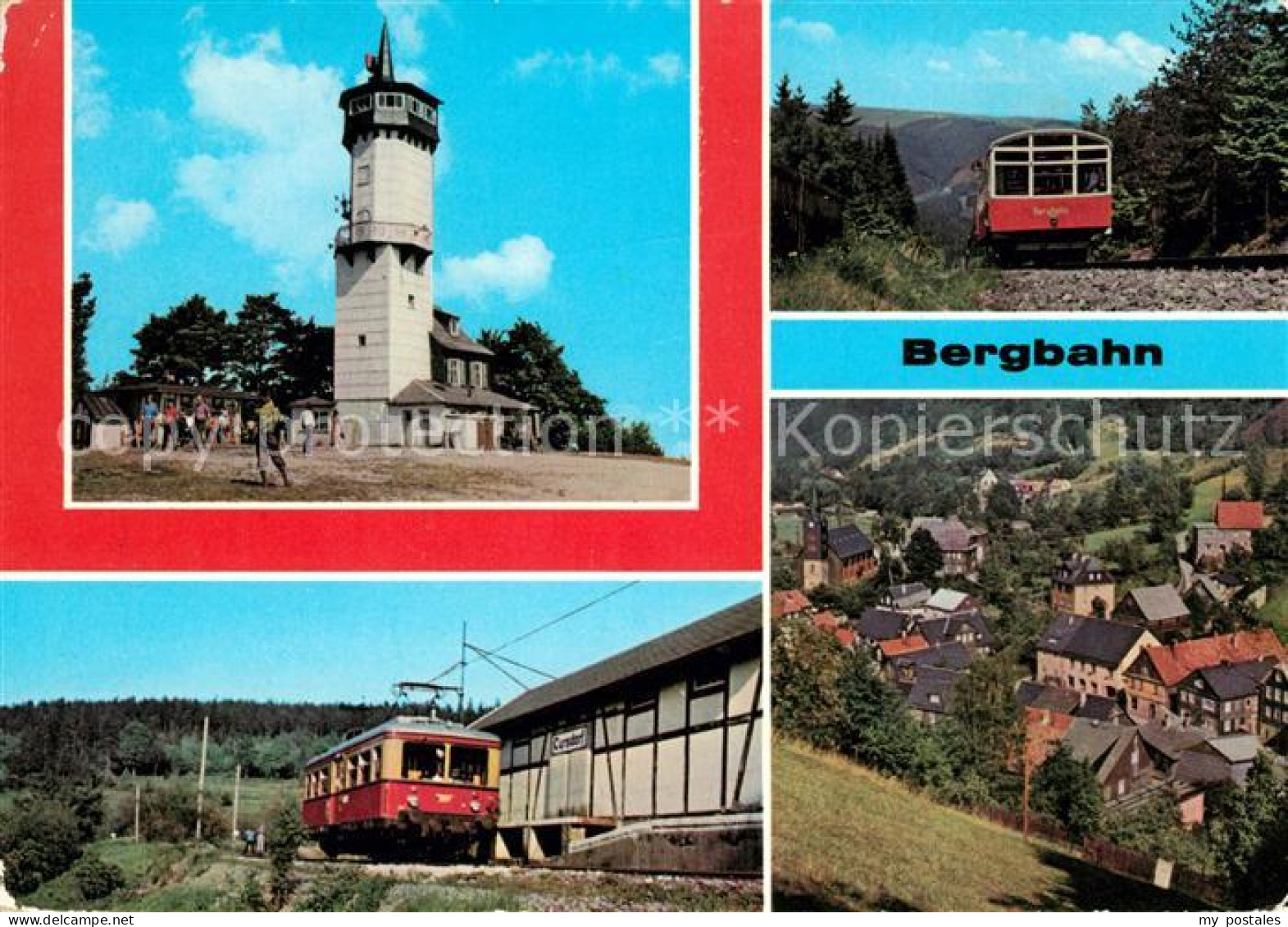 73076003 Oberweissbach Bergbahn Froebelturm Oberweissbach - Oberweissbach