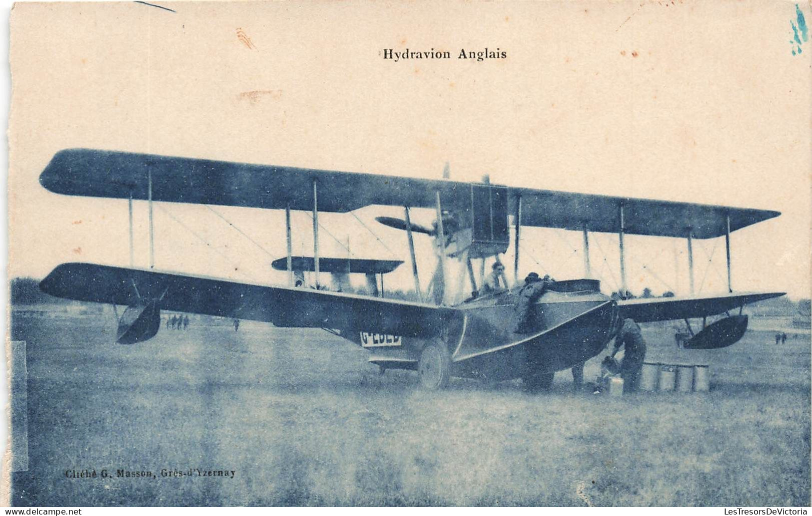 TRANSPORTS - Aviation - Hydravion Anglais - Carte Postale Ancienne - Altri & Non Classificati
