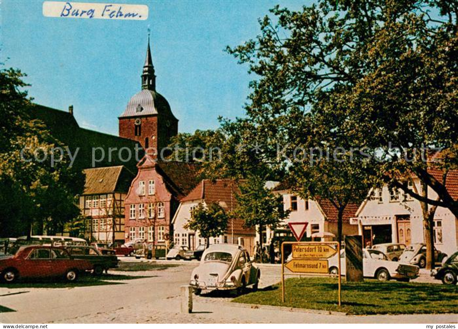 73073959 Burg Fehmarn Dorfmotiv Burg Fehmarn - Fehmarn