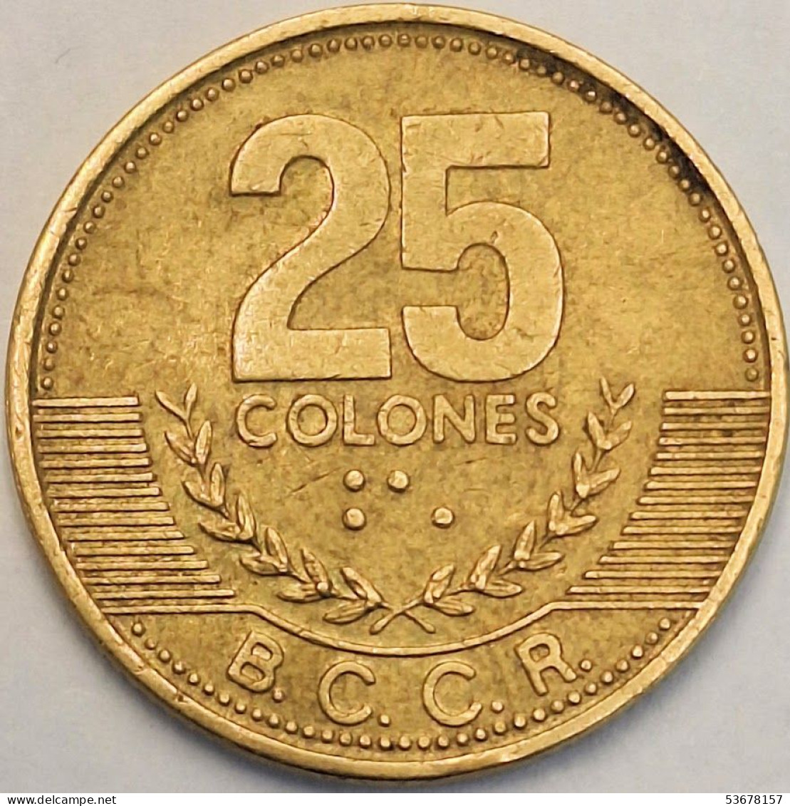 Costa Rica - 25 Colones 2001, KM# 229a (#3522) - Costa Rica