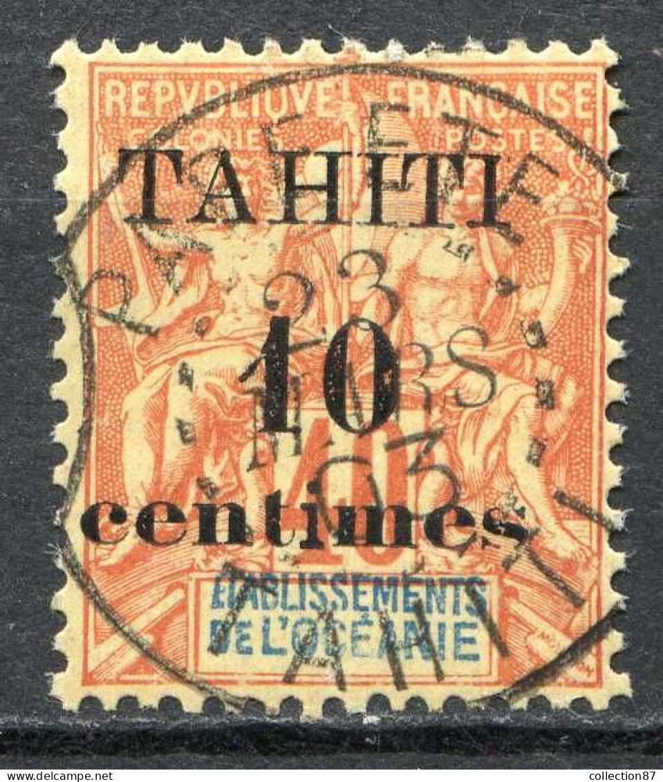 Réf 085 > TAHITI < N° 32 Ø < Très Beau Cachet Papeete 1903 -- > Oblitéré < Ø Used - Gebruikt