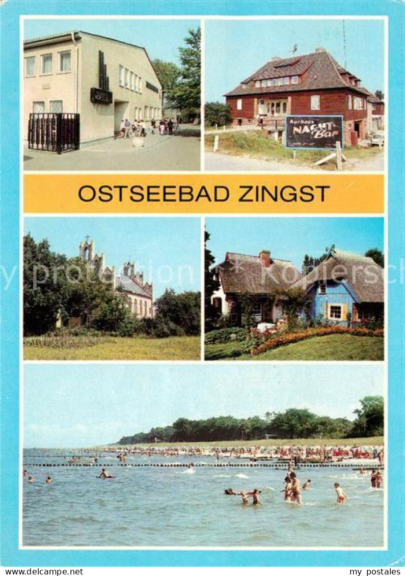 73072896 Zingst Ostseebad Kurhaus Erholungsheim Nordlicht Strand Zingst Ostseeba - Zingst