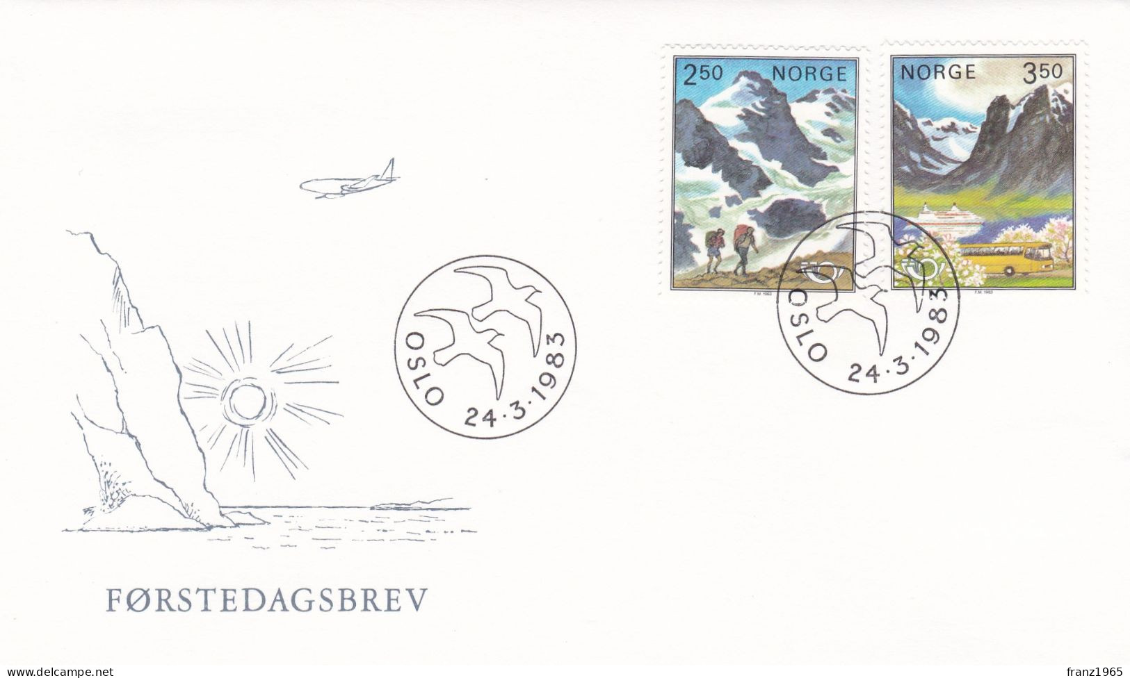 Norden 1983 - Tourism - FDC