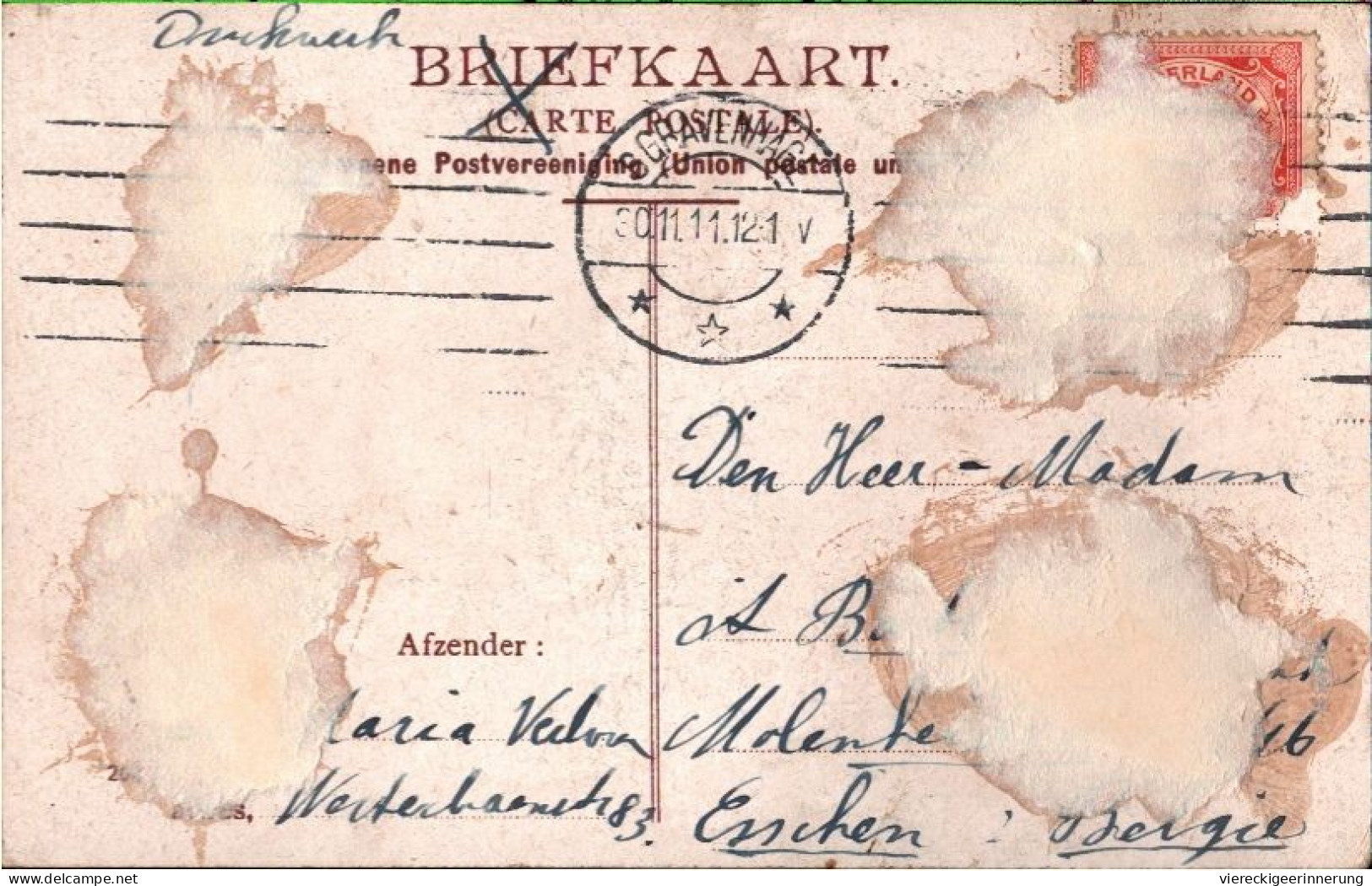 ! Alte Ansichtskarte Geulem , 1911, Niederlande - Valkenburg