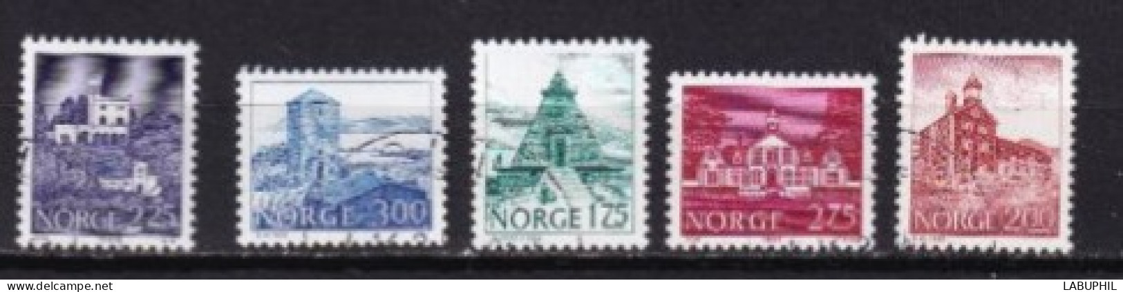 NORVEGE OBLITERES USED  1982 - Oblitérés