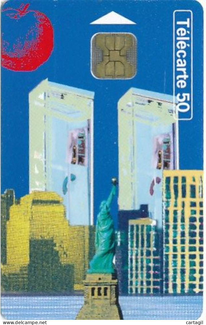 Télécarte France (12/98) Voyage Via Cabines -New York  (motif, état, Unités, Etc Voir Scan) + Port - Zonder Classificatie