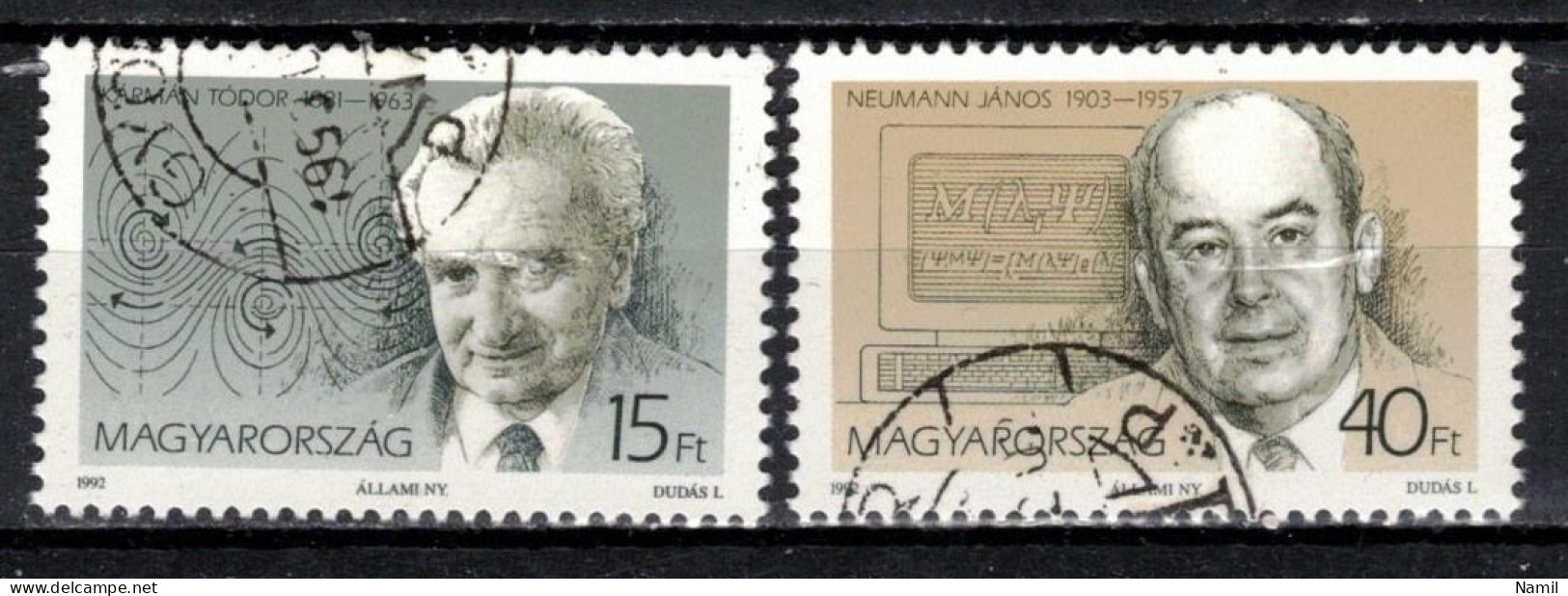 Hongrie 1992 Mi 4208-9 (Yv 3383-4), Obliteré - Used Stamps