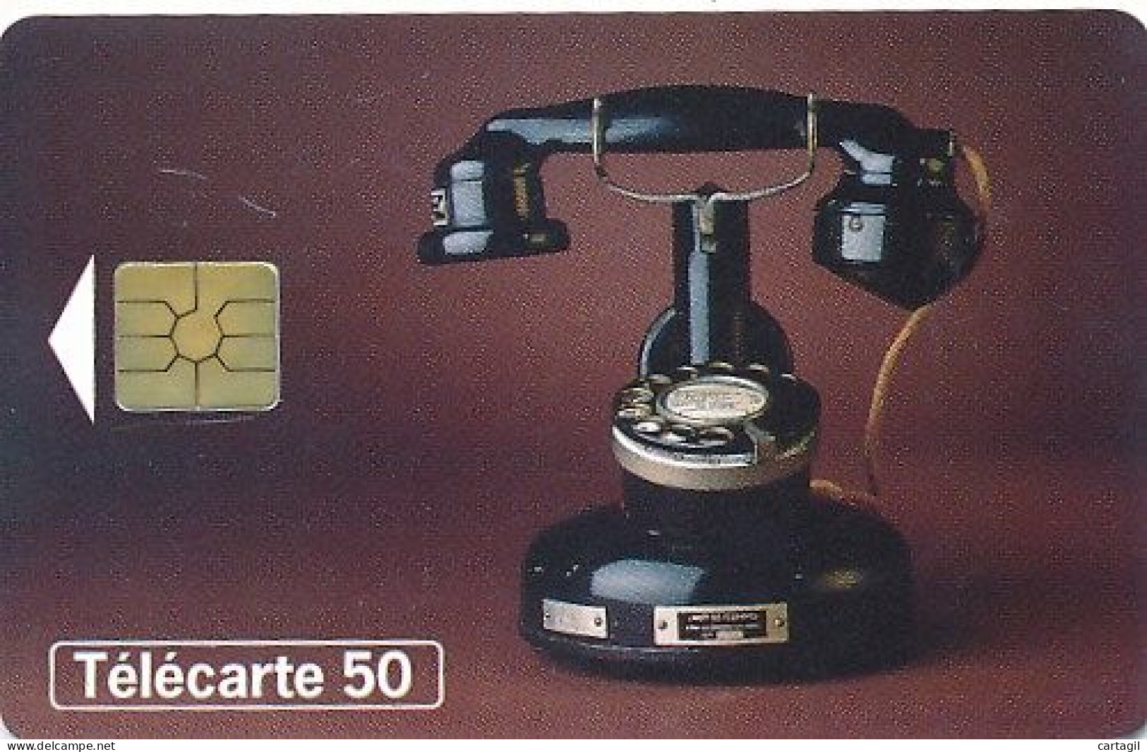 Télécarte France (01/98) Téléphone PTT 24 (motif, état, Unités, Etc Voir Scan) + Port - Ohne Zuordnung